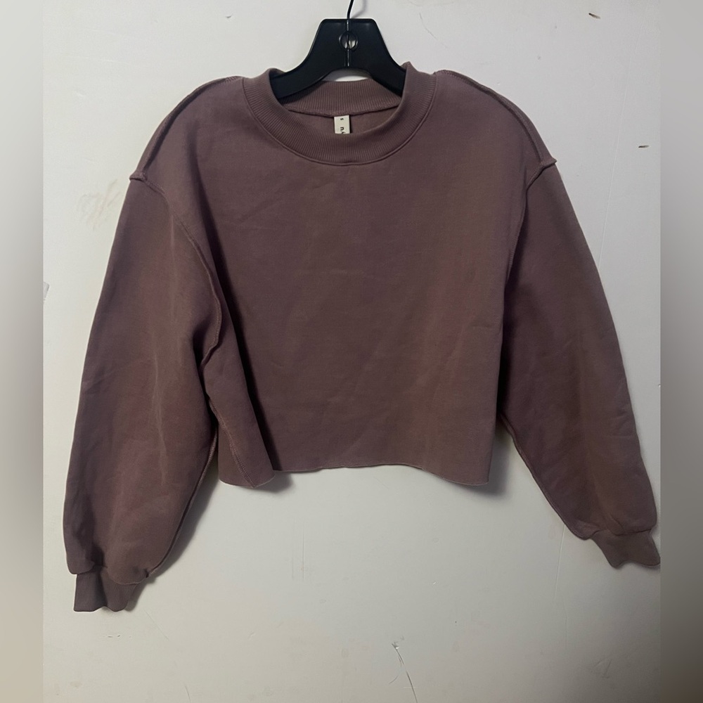 AMAZHIYU PULLOVER CROPPED‎ SWEATSHIRT SIZE S - Picture 3 of 13